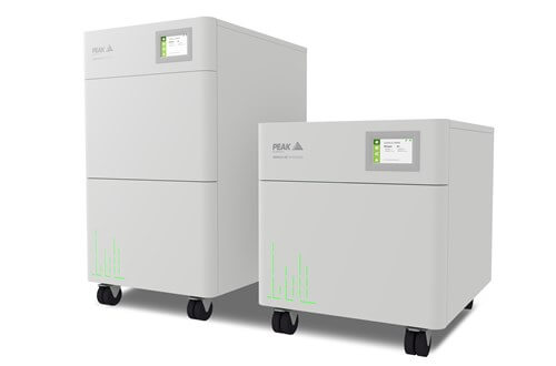 The Genius XE 35 and Genius XE 70 PEAK Scientific nitrogen gas generators