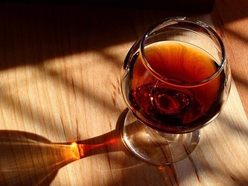 Glass of Cognac