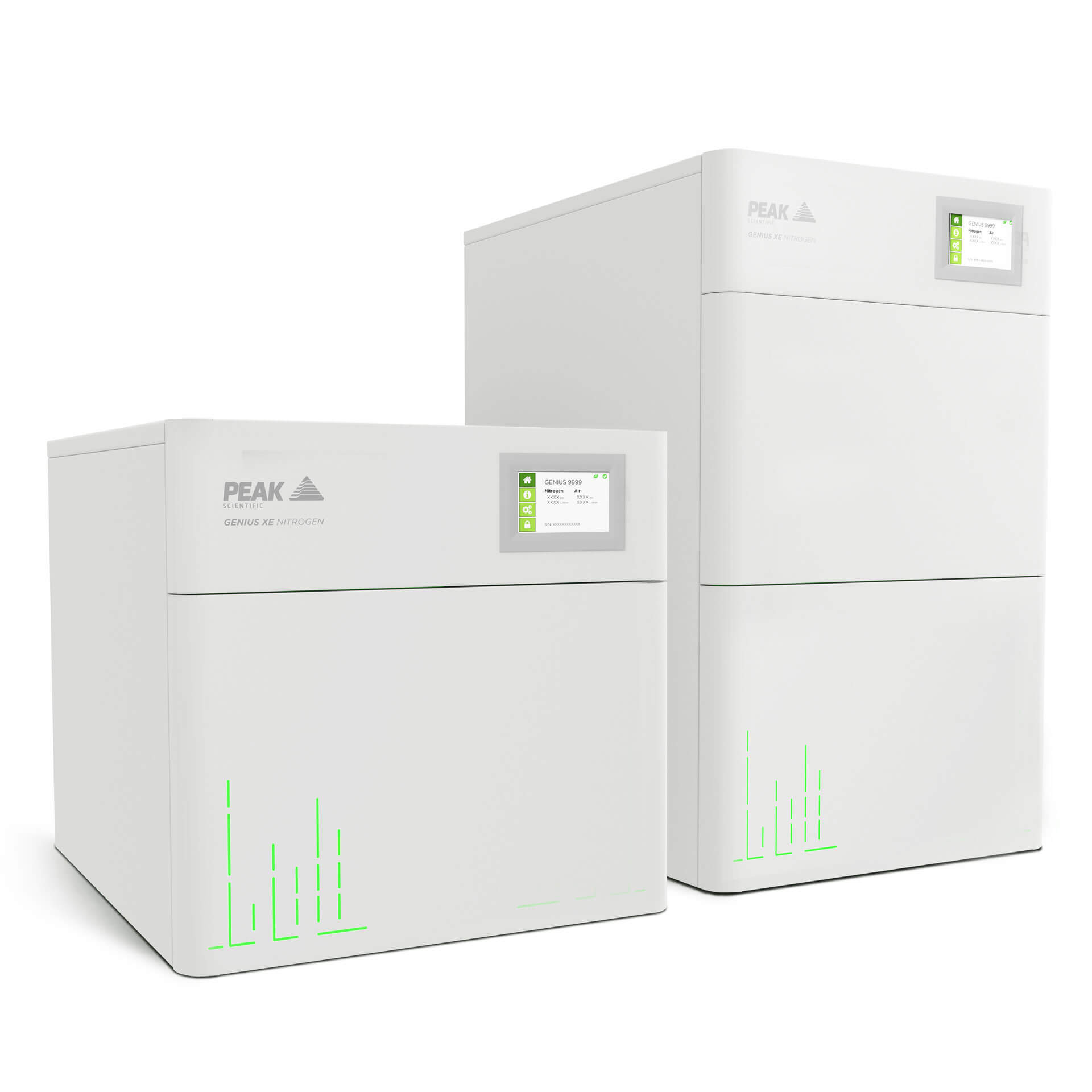 PEAK Scientific's Genius XE 35 and Genius XE 70 nitrogen generator