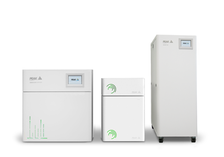 PEAK Scientific's nitrogen gas generators in Belgium