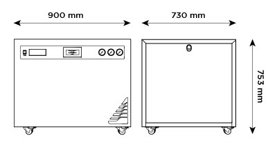 AB 3G (230V) Dimensions